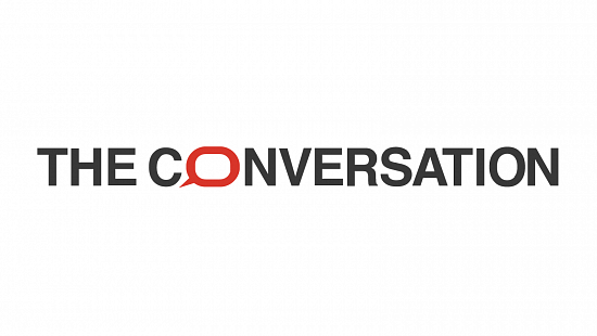Logo of The Conversation, an academic publishing service